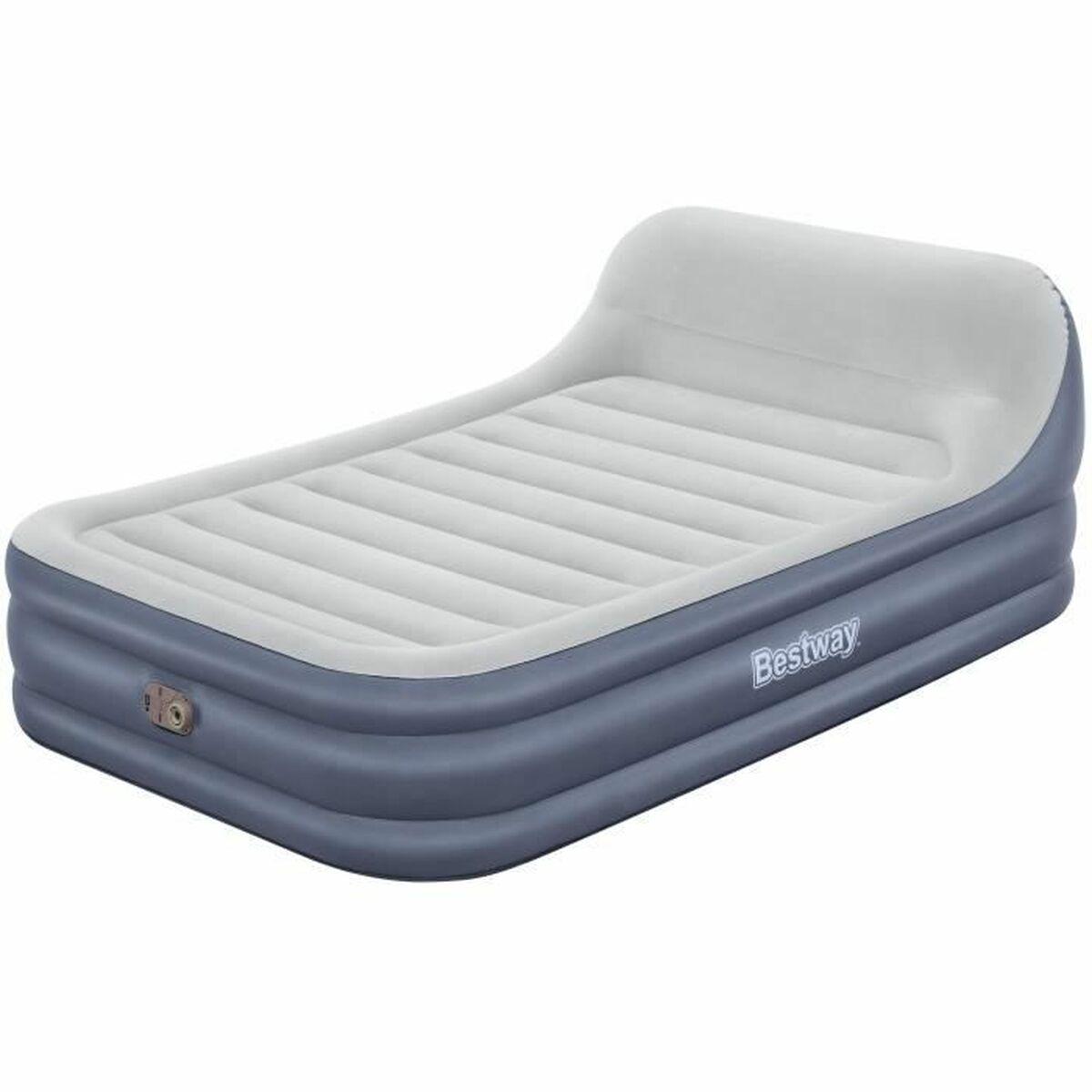 Bestway Dobbelt Luftmadras Med Motor 226x152x84 Cm Til Camping 67923