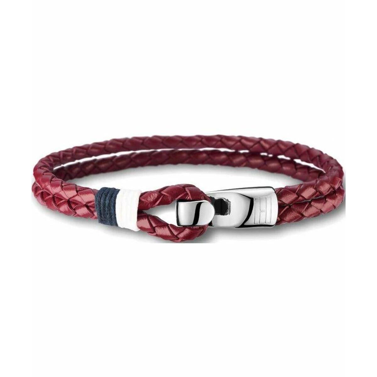 Tommy Hilfiger armbånd til mænd 2700672 - læder, 24 cm