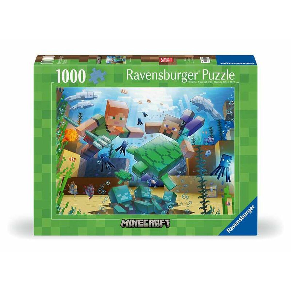 Ravensburger puslespil 1000 brikker - Multifarvet, 70 cm