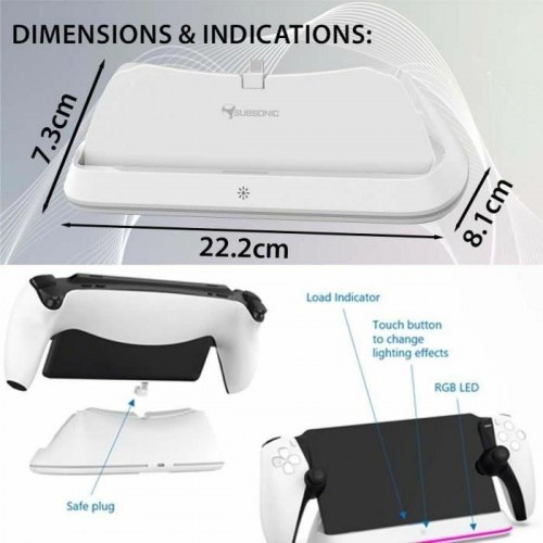 Opladerstation til PS Portal - Subsonic