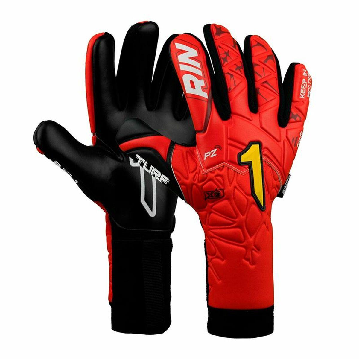 Rinat Xtreme Guard Dominius Turf målmandshandsker - Rød (str. 4)