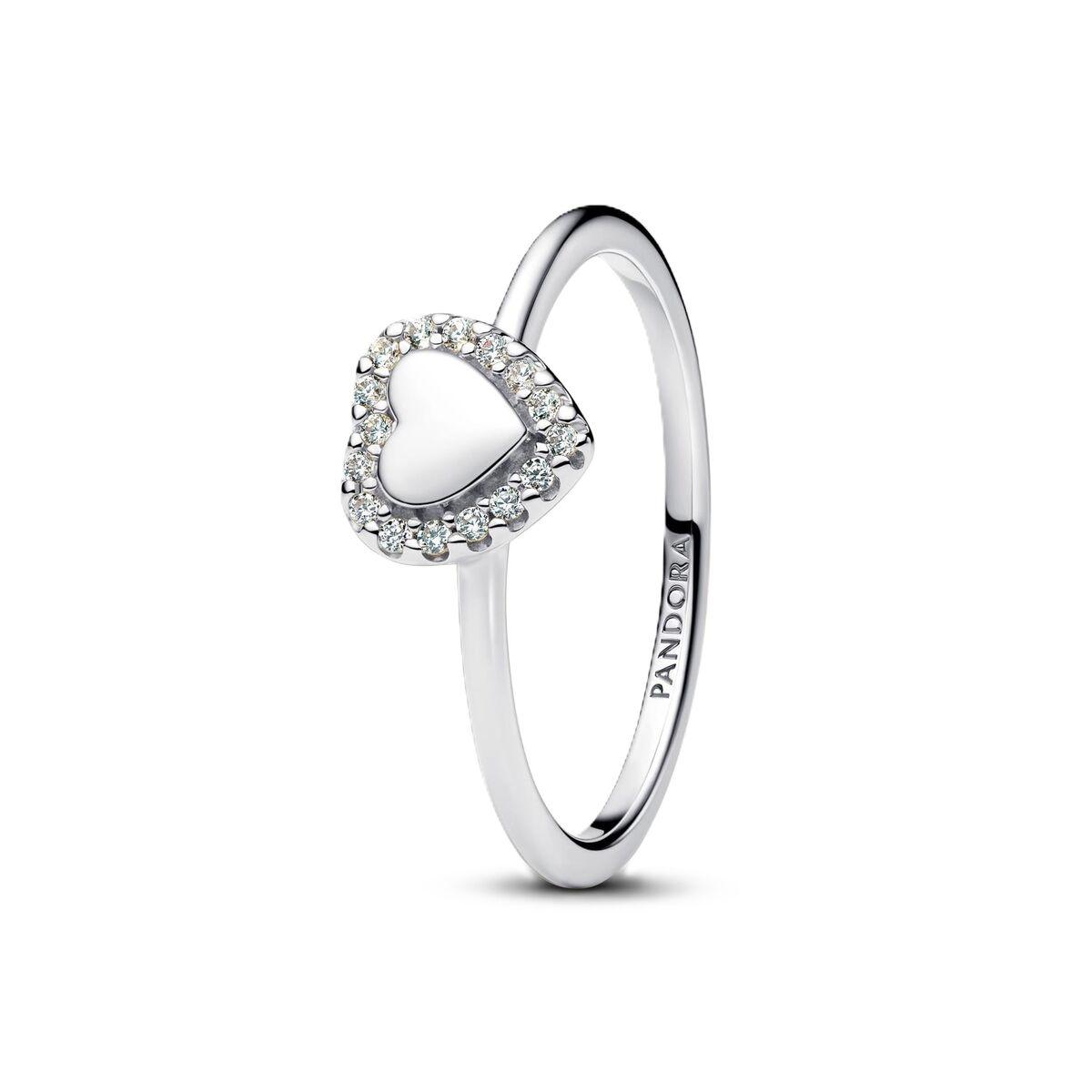 Pandora ring til kvinder 193801C01-54 - sølvfarvet, str. 14