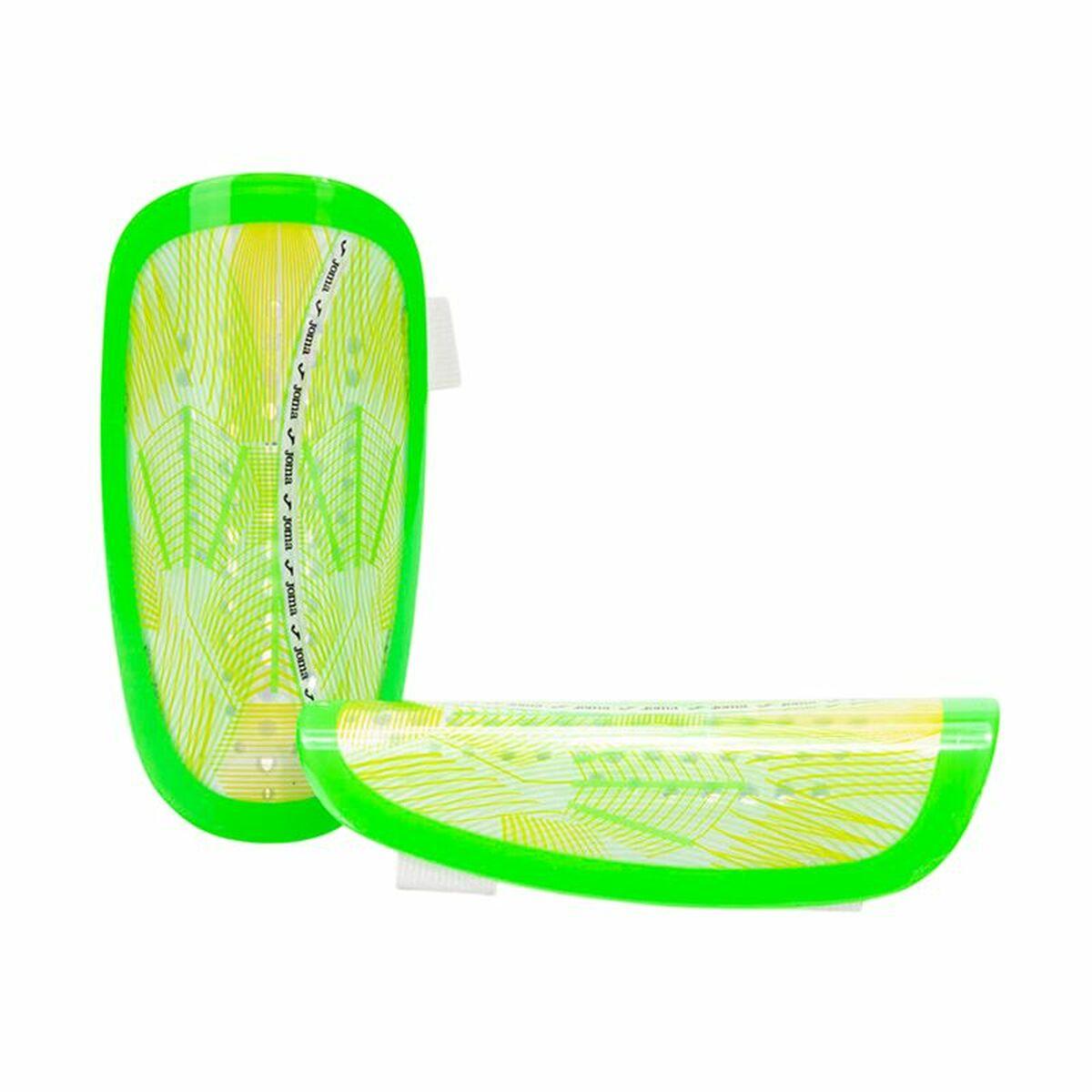 Benskinner til fodbold Joma Sport Attack - lysegrøn, str. L