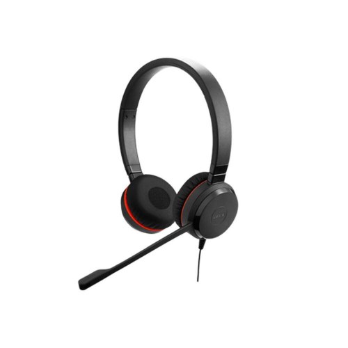 Jabra 5399-829-309 headset med mikrofon - sort, USB/3,5 mm