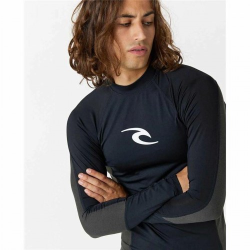 Rip Curl Waves PF bade-T-shirt til mænd, sort - XS