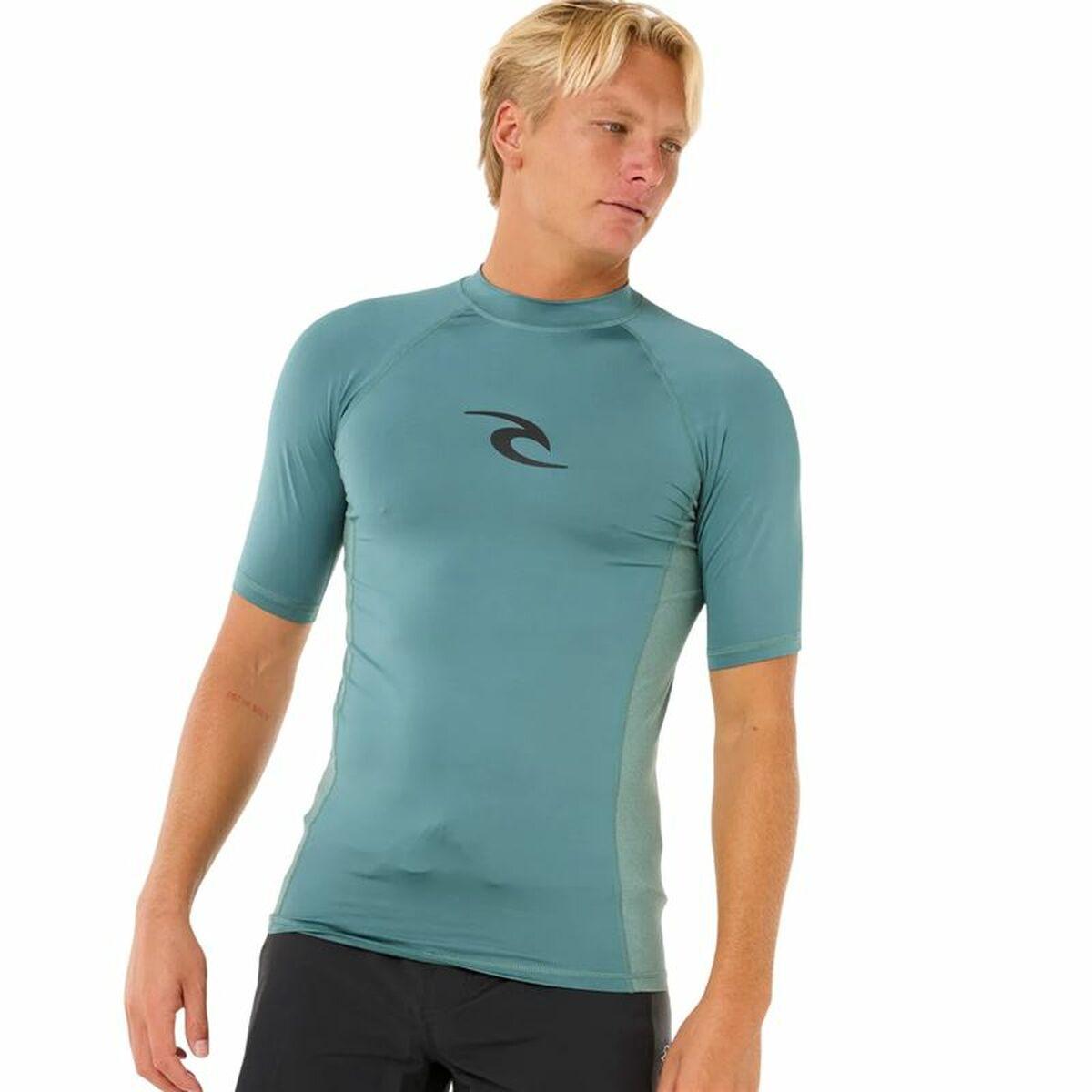 Rip Curl Waves UPF Perf S/S bade T‑shirt, blå, 2XL