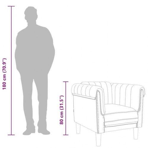 Sofastol velour lyserød