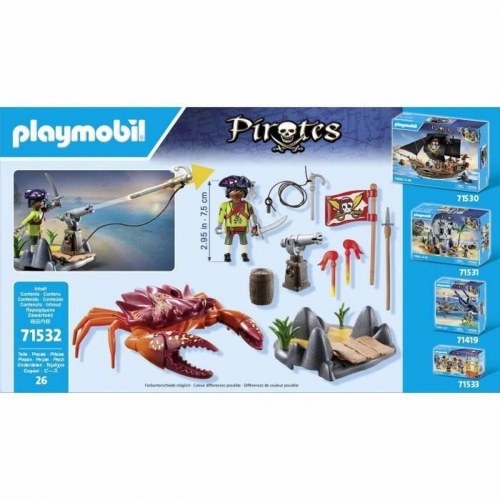 Legetøjssæt Playmobil Pirates 71532 - 26 dele
