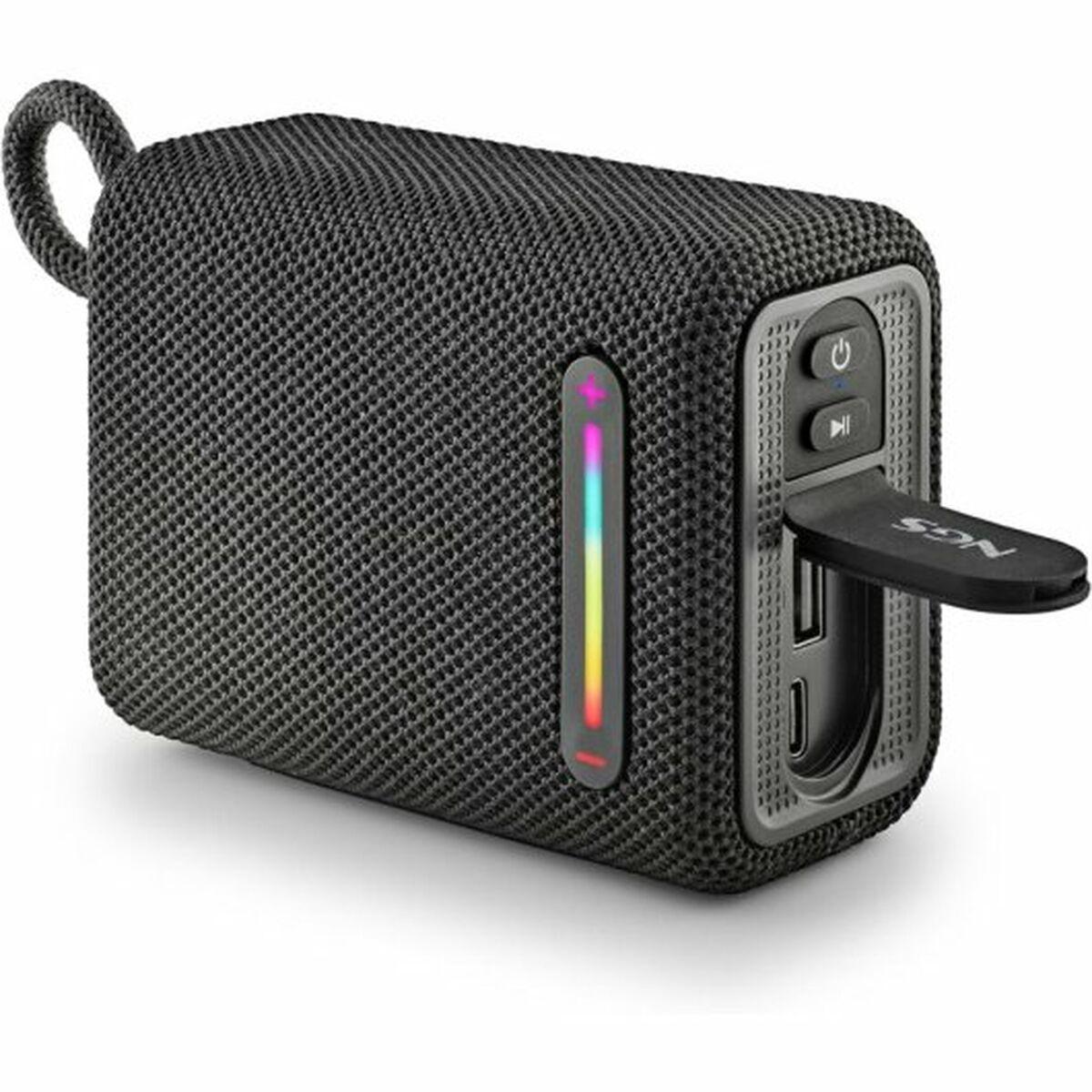 NGS Roller Furia 1 - bærbar Bluetooth-højttaler 15 W, sort