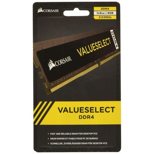 Corsair ValueSelect DDR4 RAM 8 GB 2133 MHz CL15 (1×8 GB)