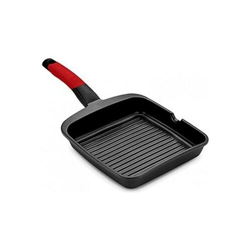 Pande Stegning med Stråler BRA A411428 Sort Rød Silikone Aluminium