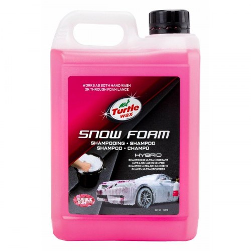 Turtle Wax Snow Foam bilshampoo 2,5 l - pink