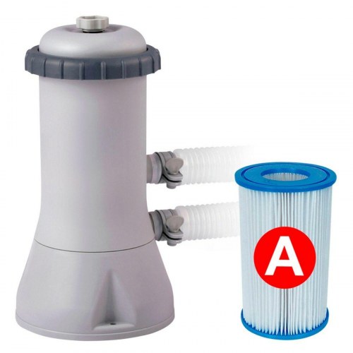 Fritstående pool Intex Prism Frame 457 × 107 cm - med pumpe, filter, cover og stige