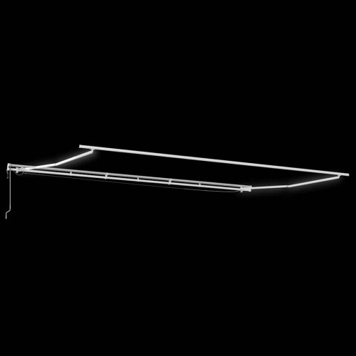 Utrækkelig Markise Sort 600 × 300 cm Stof og Metal