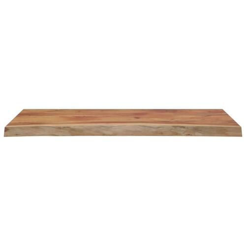 Bordplade til badeværelse 140x60x2,5 cm rektangulær akacietræ