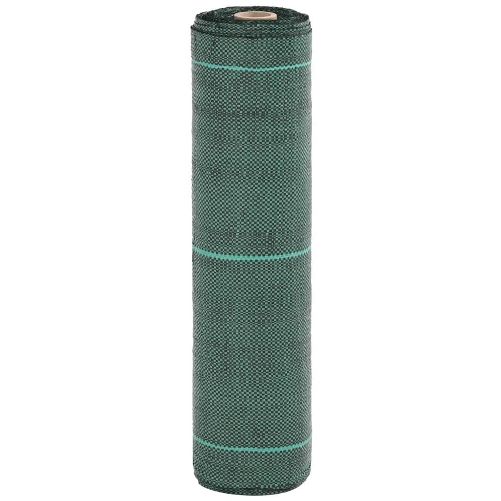 Ukrudtsdug 0,5x10 m PP grøn