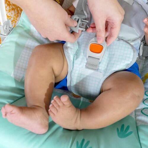 Bright Starts baby hængekøje med vibration - multifarvet