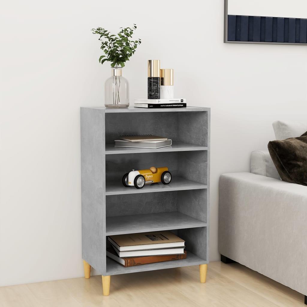 Skænk 57 × 35 × 90 cm i konstrueret træ - betongrå