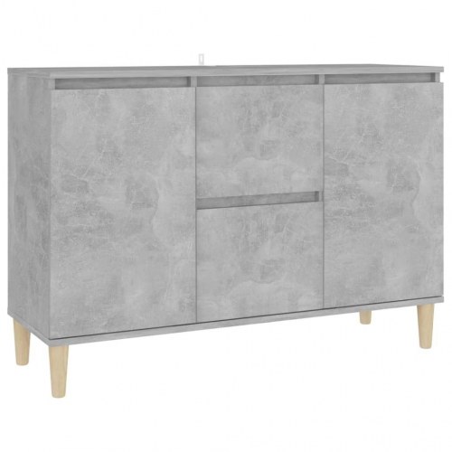 Skænk 101×35×70 cm i konstrueret træ - betongrå