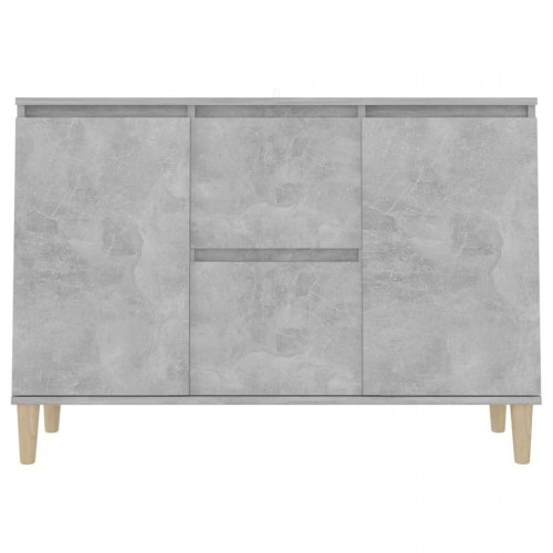 Skænk 101×35×70 cm i konstrueret træ - betongrå