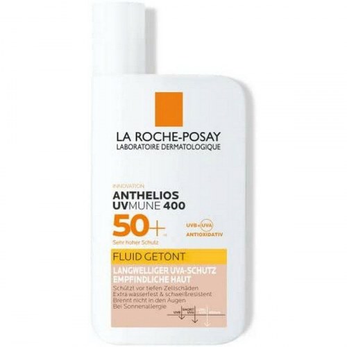 La Roche-Posay Anthelios UVMune 400 Tinted Fluid SPF 50+, 50 ml - ansigtssolcreme