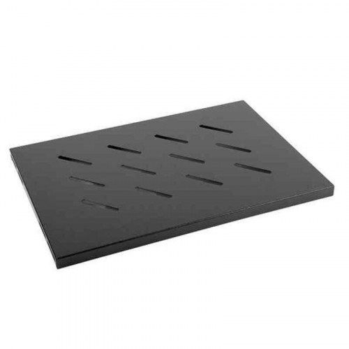 Rack hylde 19" - Lanberg AK-1001-B, fast bakke, 1U, sort