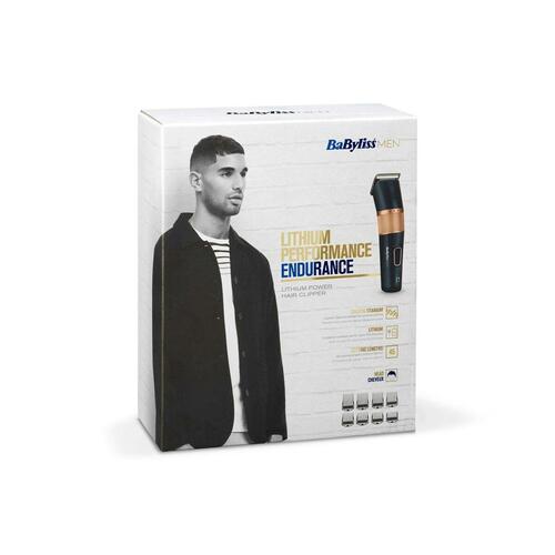 Babyliss E986E hårtrimmer - genopladelig med titanium