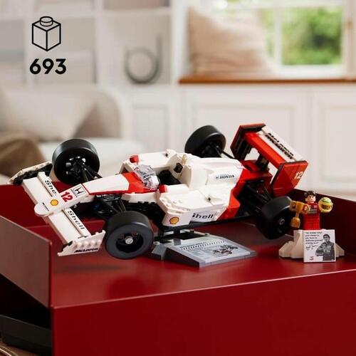 LEGO Icons McLaren MP4/4 & Ayrton Senna - Multifarvet byggesæt, 693 dele