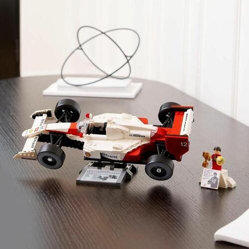 LEGO Icons McLaren MP4/4 & Ayrton Senna - Multifarvet byggesæt, 693 dele