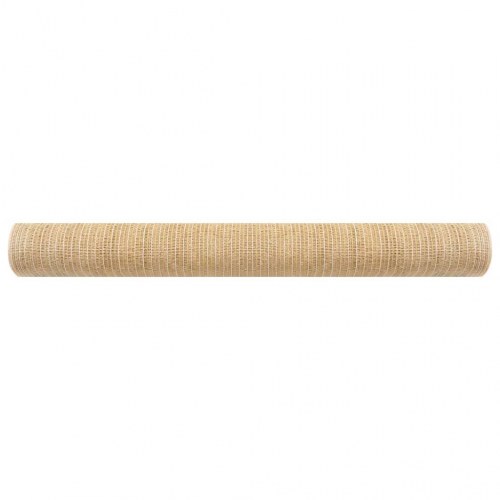 Afskærmningsnet 1,8 × 25 m - HDPE 75 g/m², beige