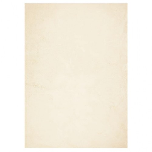 Gulvtæppe HUARTE 240x340 cm kort luv og vaskbart cremefarvet