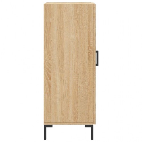 Skænk 34,5 × 34 × 90 cm i konstrueret træ - sonoma-eg