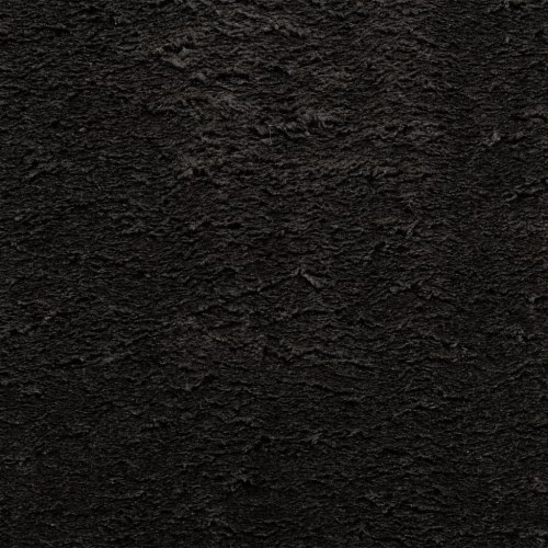 Gulvtæppe HUARTE 80×250 cm - kort luv, vaskbart, sort