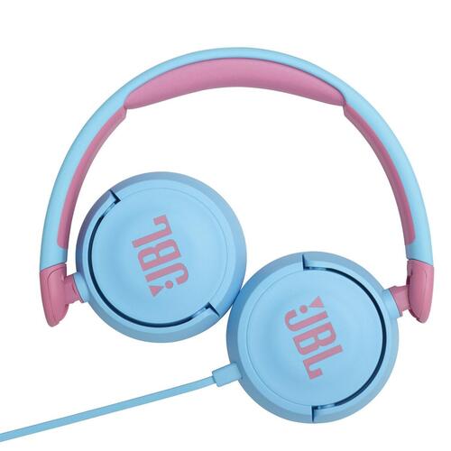 JBL JR310 hovedtelefoner med mikrofon - Blå/Pink