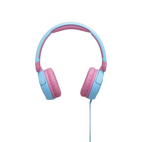 JBL JR310 hovedtelefoner med mikrofon - Blå/Pink