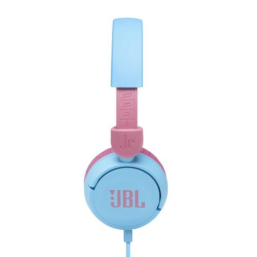 JBL JR310 hovedtelefoner med mikrofon - Blå/Pink