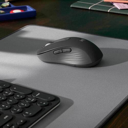 Logitech trådløs mus M650 L - Grafit, 4.000 dpi