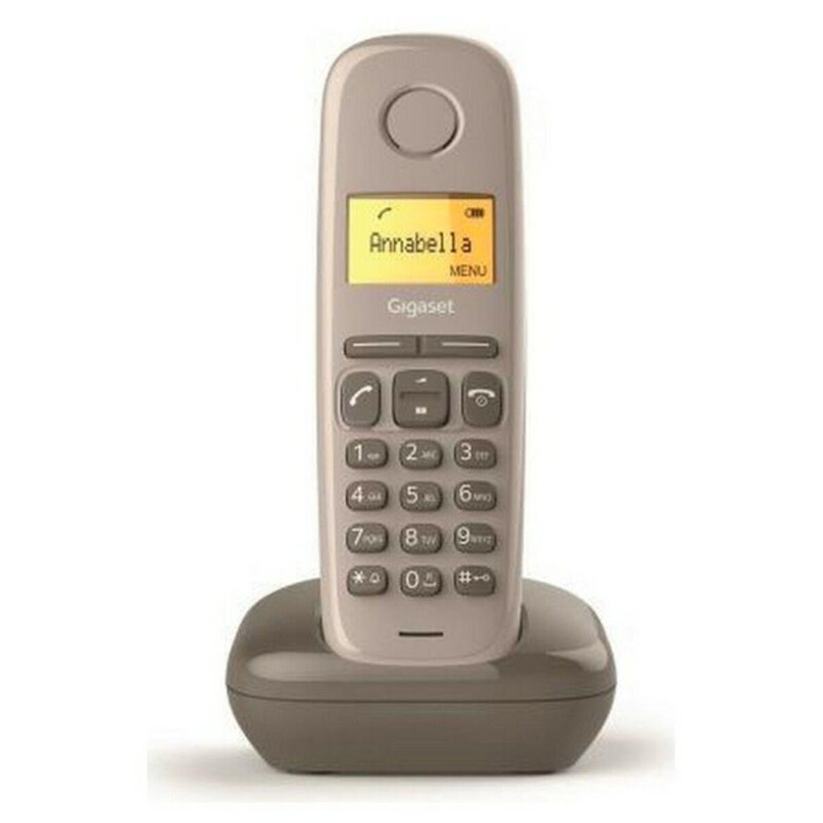 Siemens Gigaset A170 trådløs telefon - Chokolade