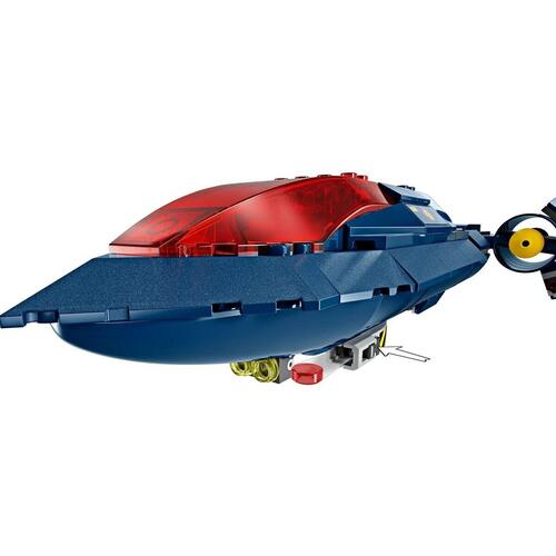 Lego Marvel 76281 X-Men X-Jet - Konstruktionssæt, 359 dele, multifarvet