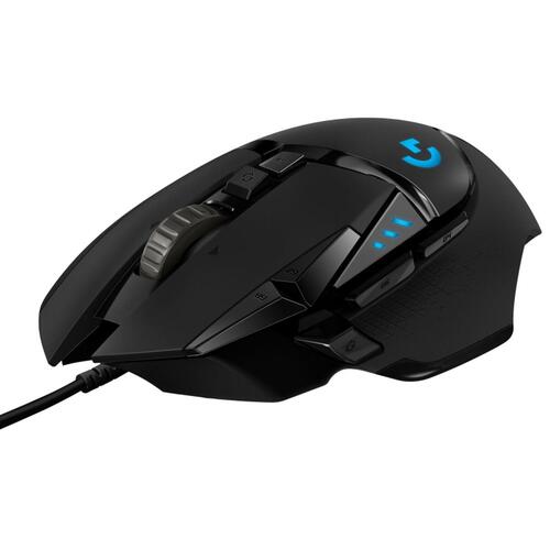 Logitech gaming-mus 910-005470 - sort, ergonomisk USB/Bluetooth