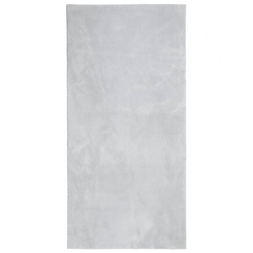 Gulvtæppe HUARTE 100×200 cm - kort luv, vaskbart, grå