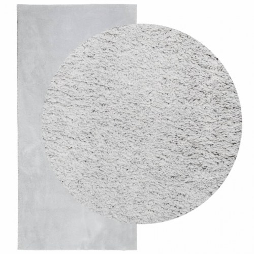Gulvtæppe HUARTE 100×200 cm - kort luv, vaskbart, grå