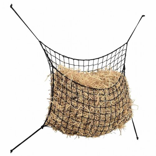 Hønet - 2 stk. slowfeeder 200 × 120 cm, PP, sort
