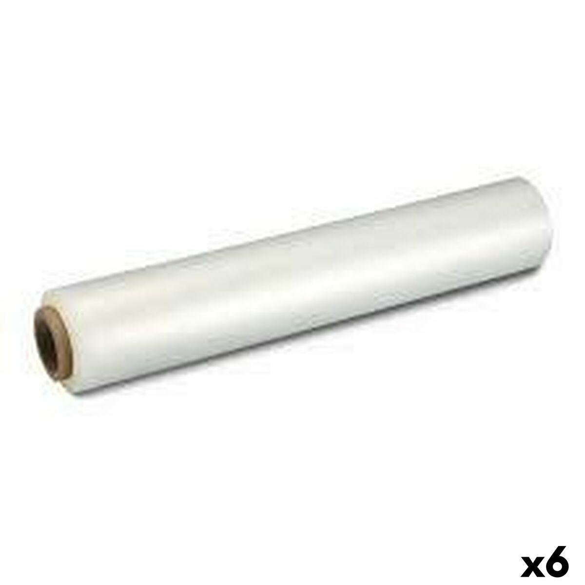 Strækfilm gennemsigtig - 50 cm, pakke med 6 ruller