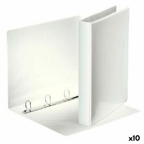 Esselte ringbind A4 hvid - 4 ringe, 25 mm (10 stk.)