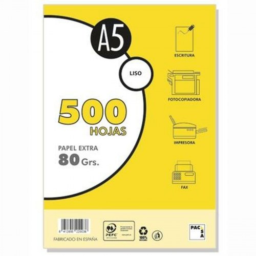 Pacsa EXTRA kopipapir A5, hvid - 500 ark (10 pk)