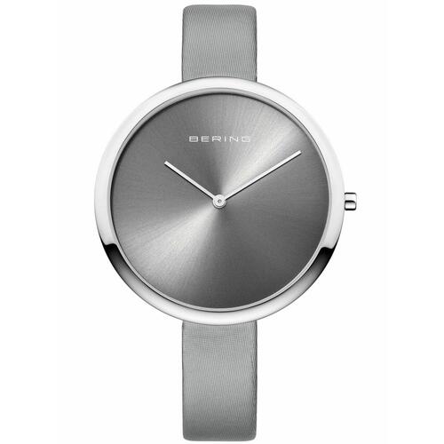 Bering dameur 12240-609 - grå, Ø 38 mm