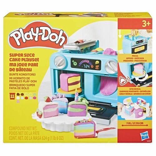 Hasbro Play-Doh Super Slice Cake - modellervoks lege­sæt