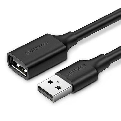 Ugreen USB forlænger-kabel 2 m - USB A han til USB A hun, sort