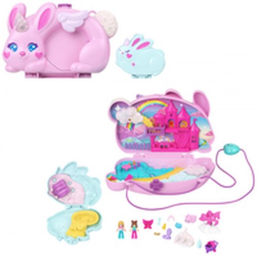 Legetøjssæt Polly Pocket playset - 16 dele, multifarvet